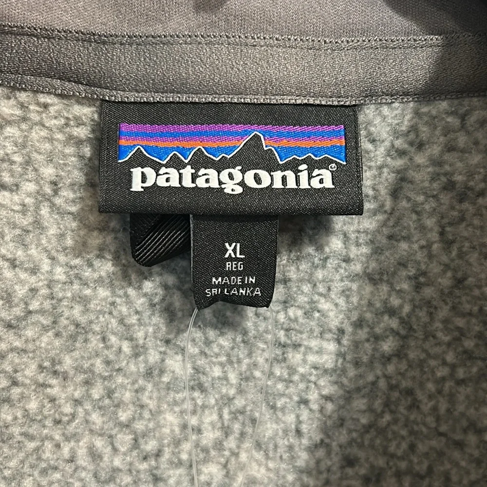 NWT - Patagonia Men’s Better Sweater Vest - gray - size XL - Picture 3 of 6